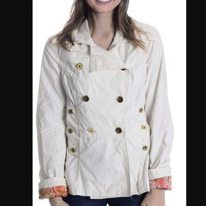 TWILLTWENTYTWO Lara Cotton Mini Trench Coat/Jacket